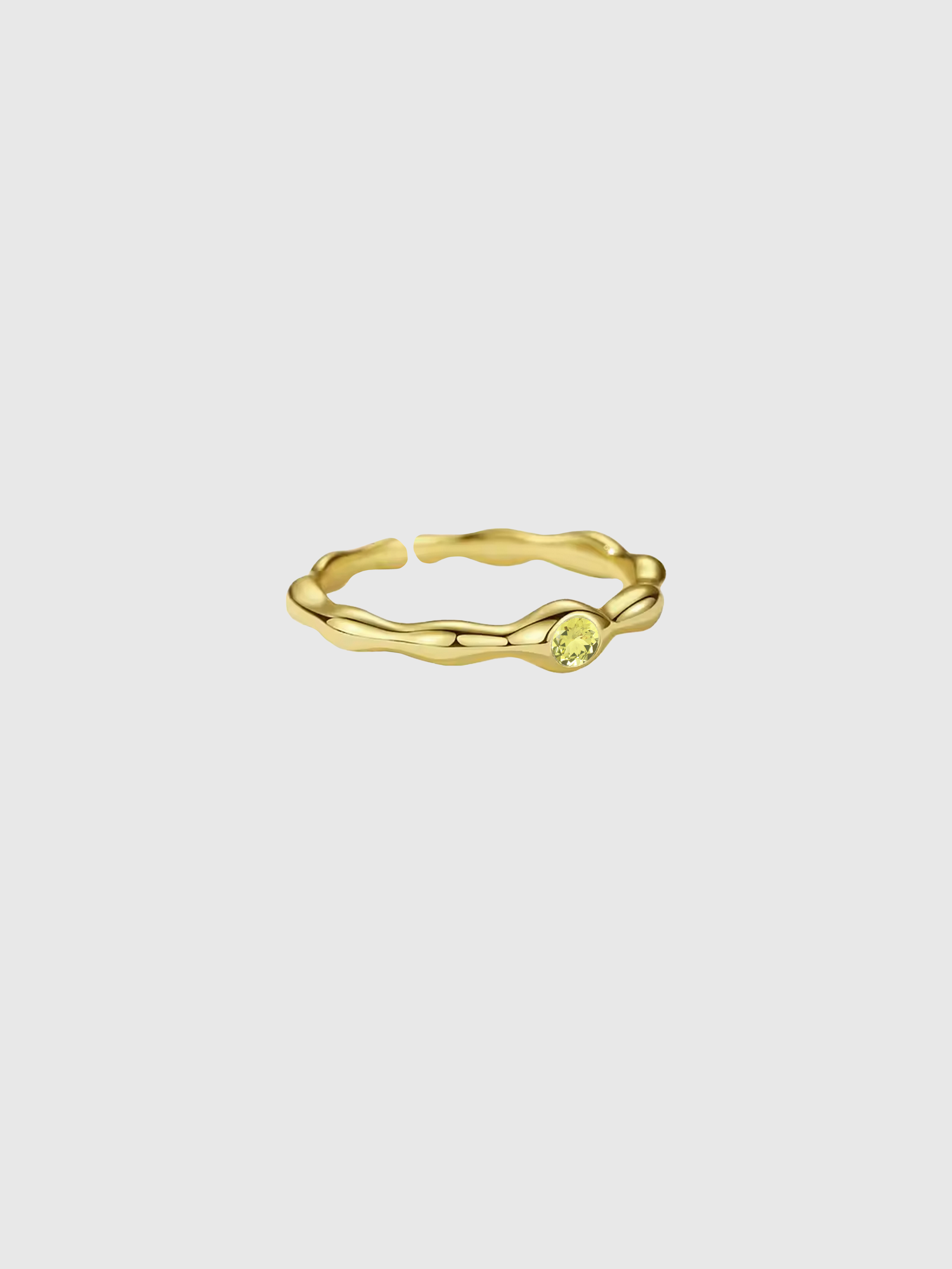 CALABASH RING • LEMON
