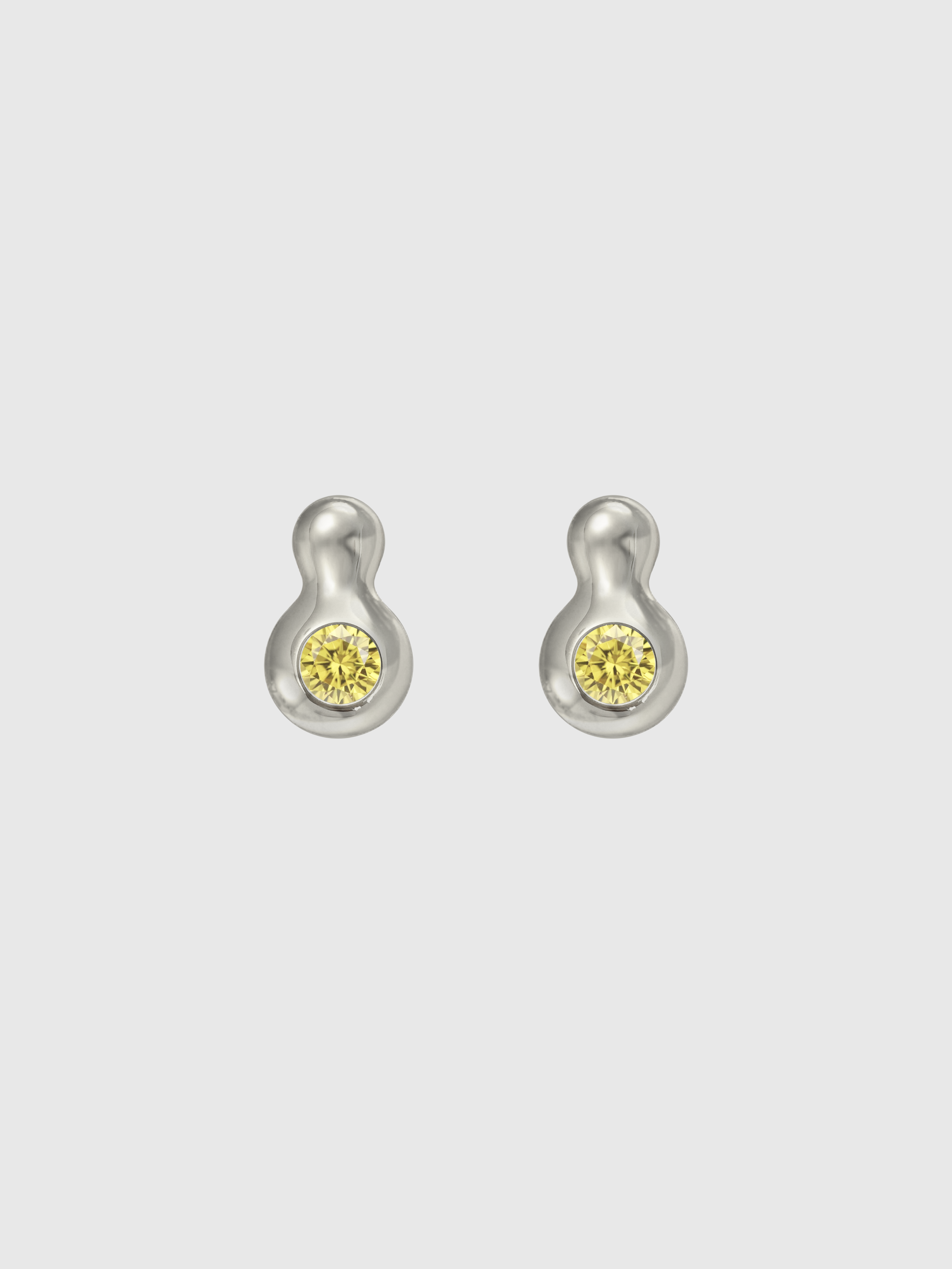 CALABASH STUDS • LEMON