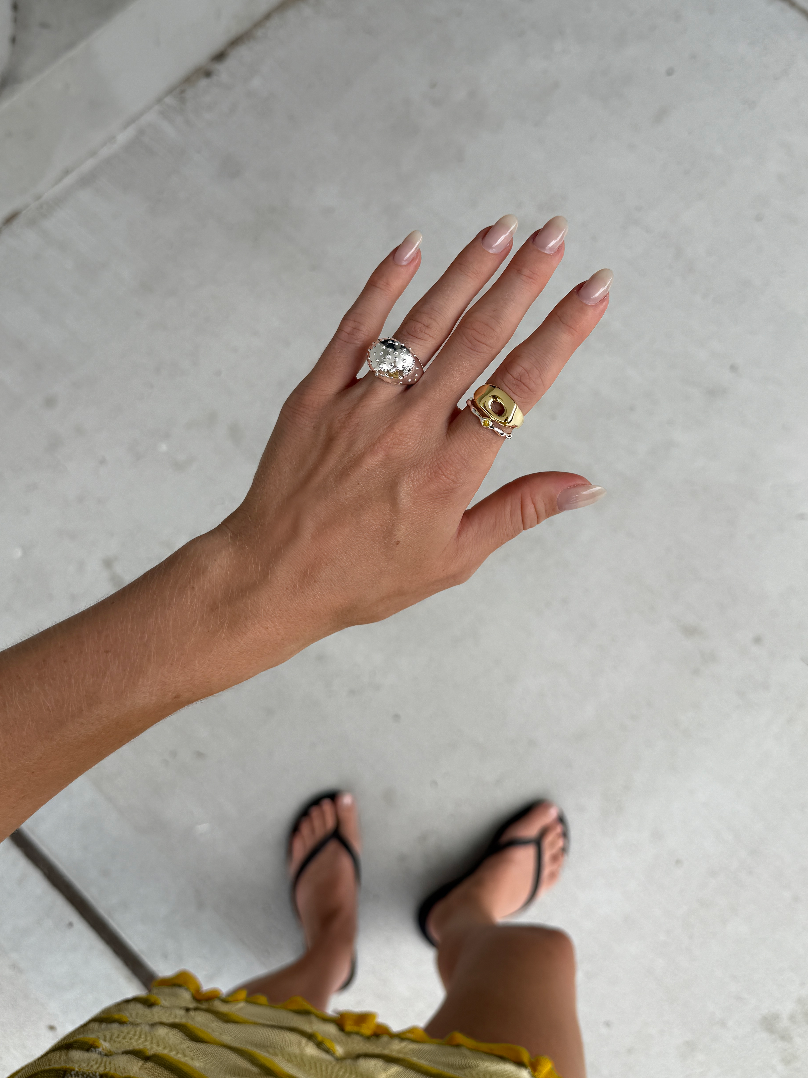 CALABASH RING • LEMON