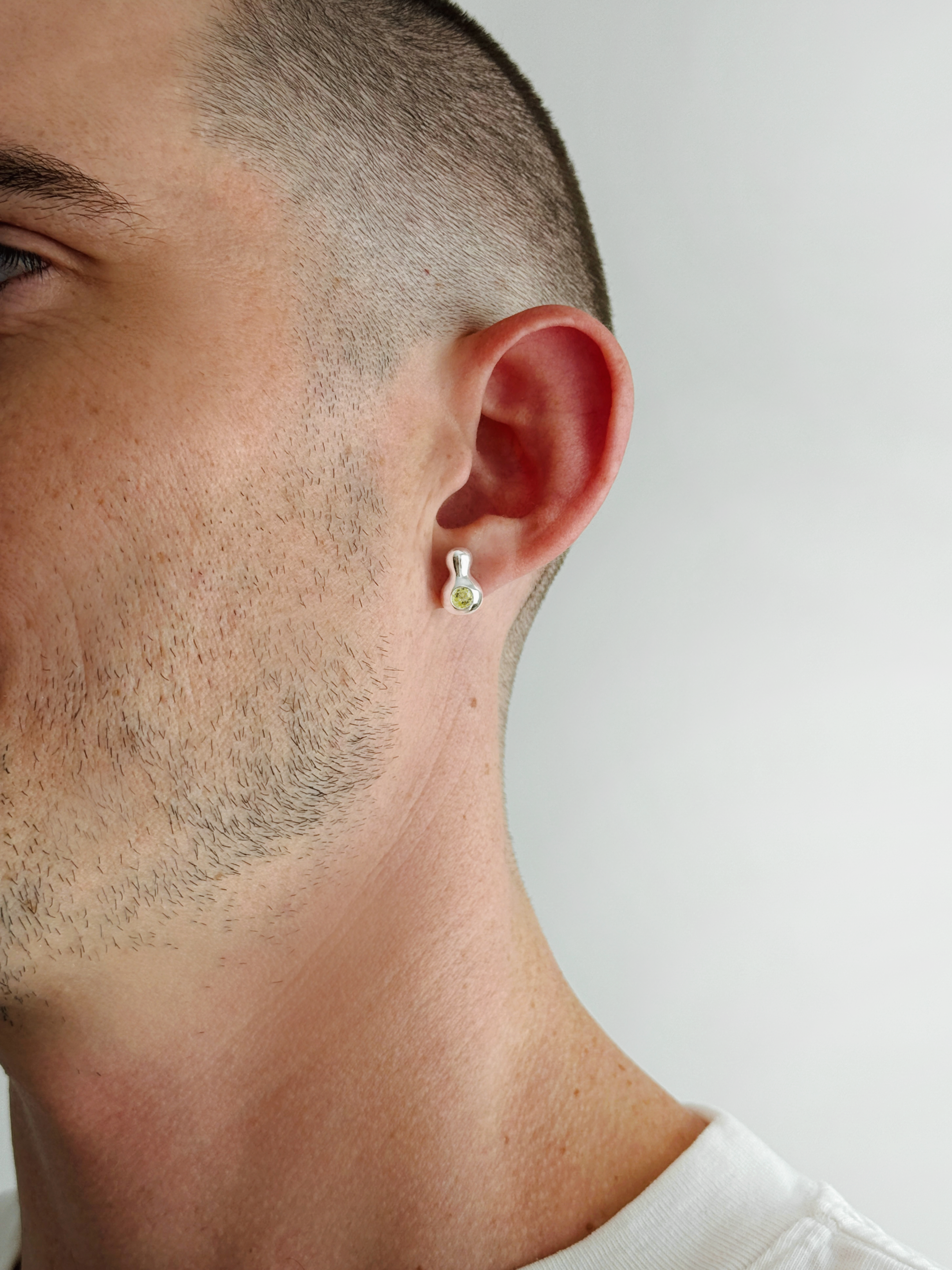 CALABASH EARRINGS • LIME