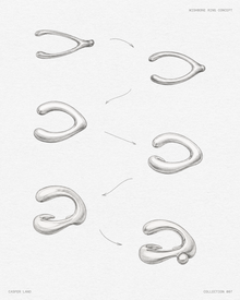 WISHBONE RING