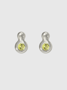 CALABASH EARRINGS • LIME