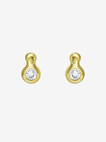 CALABASH STUDS • WHITE