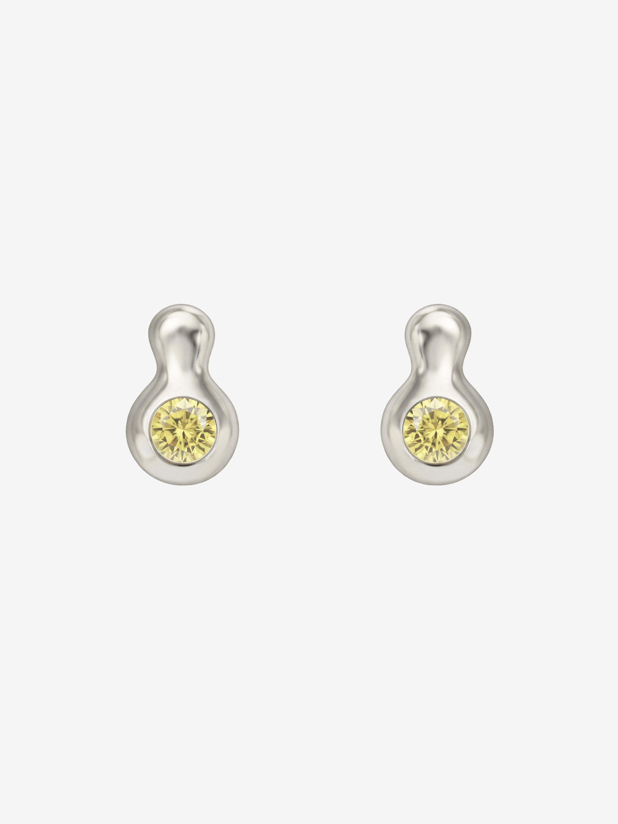 CALABASH STUDS • LEMON