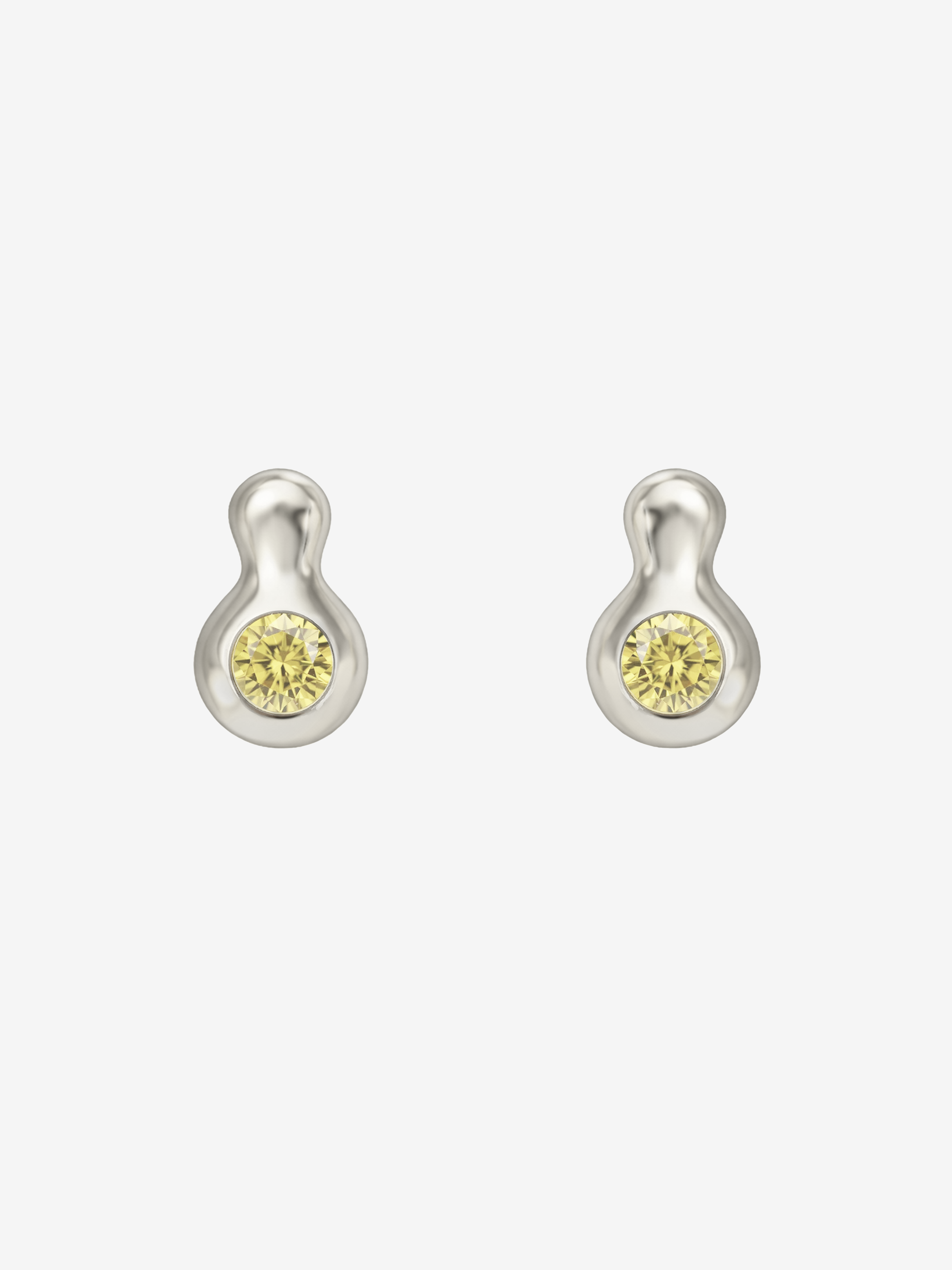 CALABASH STUDS • LEMON