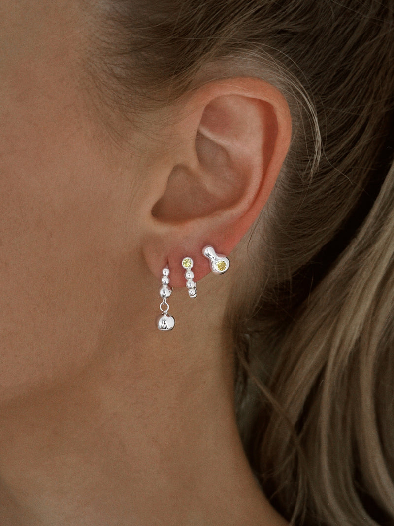 CALABASH STUDS • LEMON