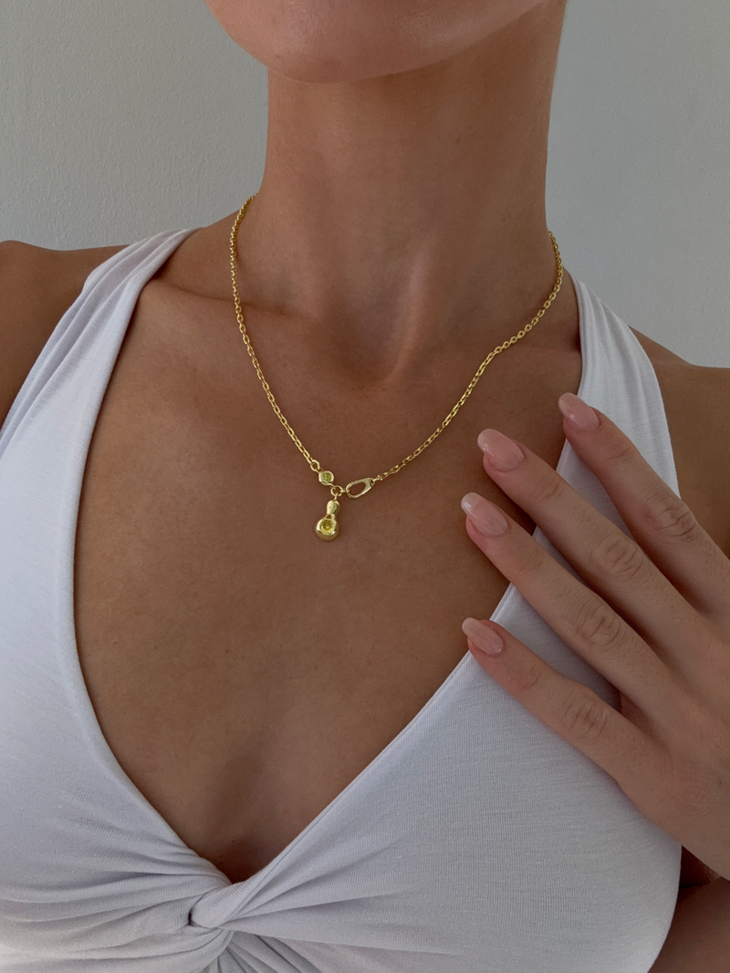 CALABASH NECKLACE • CITRUS