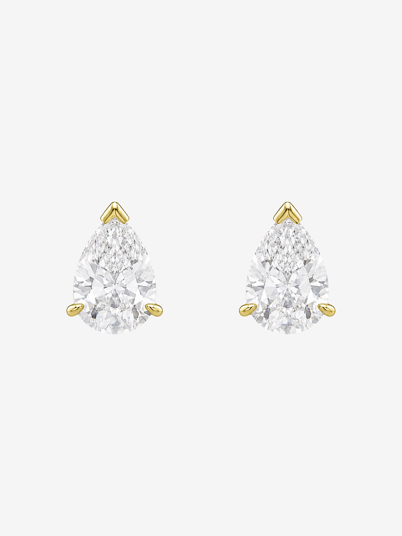 PALOMA STUDS • 1CT Pear