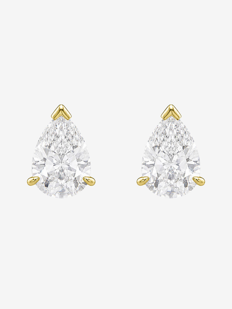 PALOMA STUDS • 2CT Pear