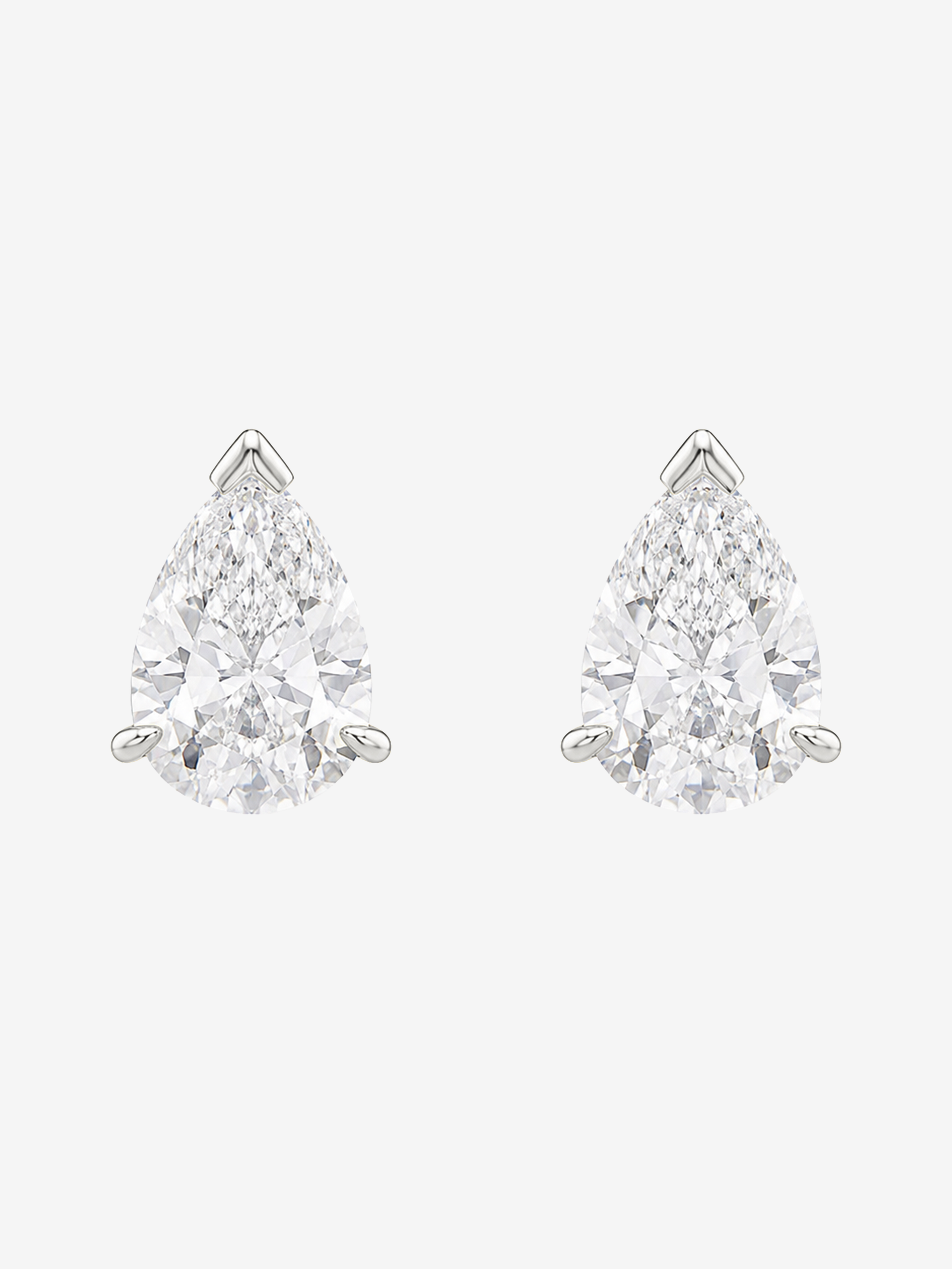 PALOMA STUDS • 2CT Pear