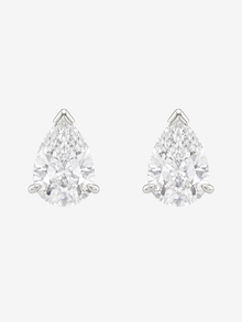 PALOMA STUDS • 2CT Pear