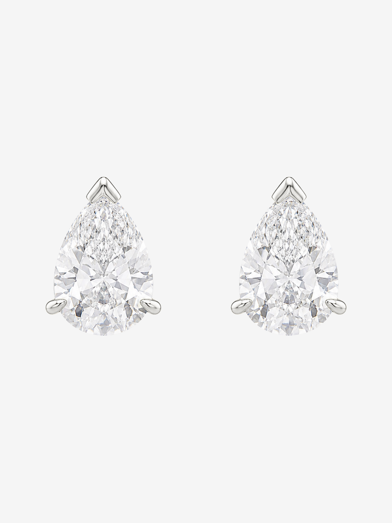 PALOMA STUDS • 2CT Pear