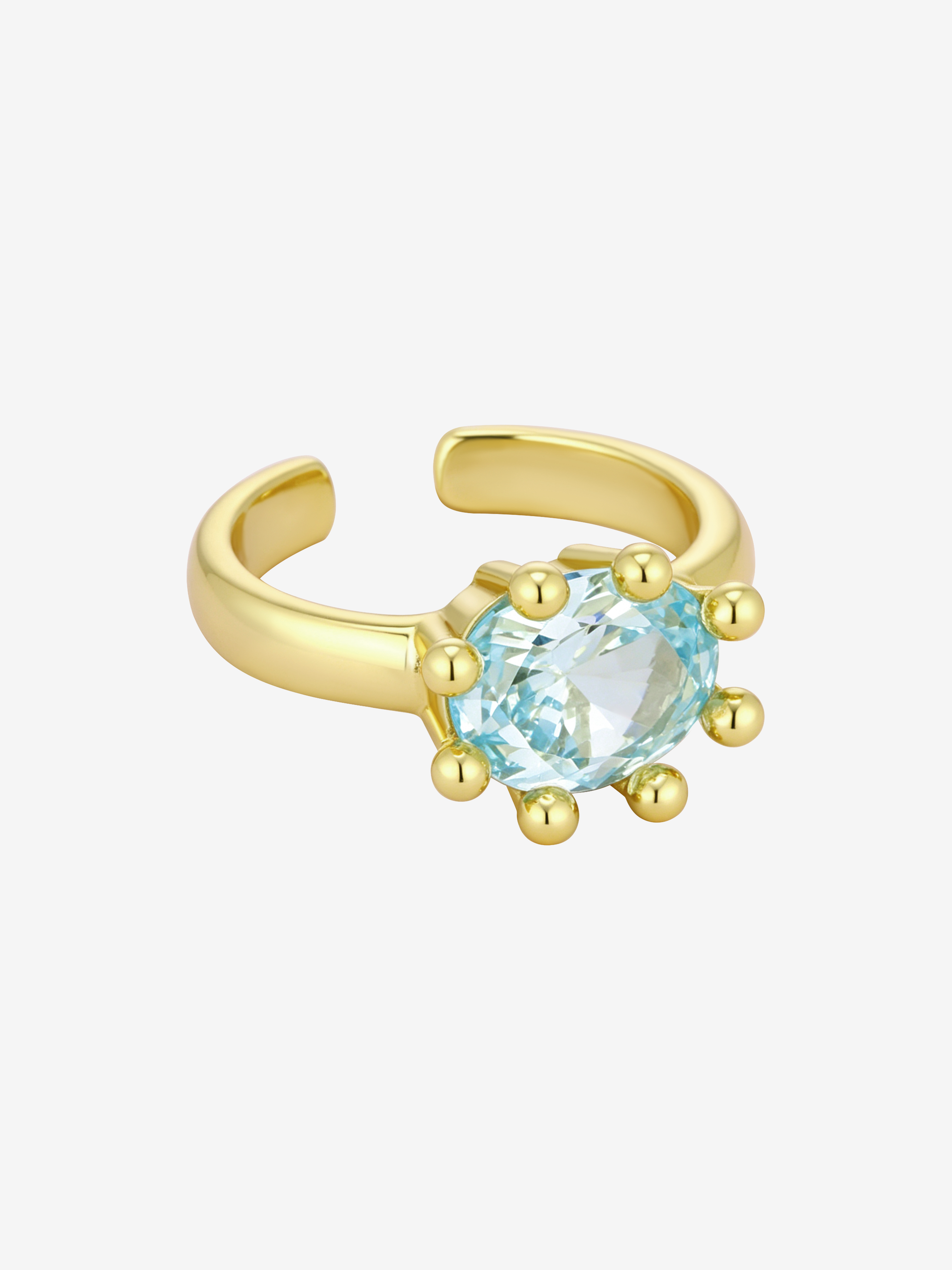 SODA RING • AQUAMARINE