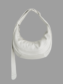 IRIS • DOVE WHITE LEATHER (SAMPLE)