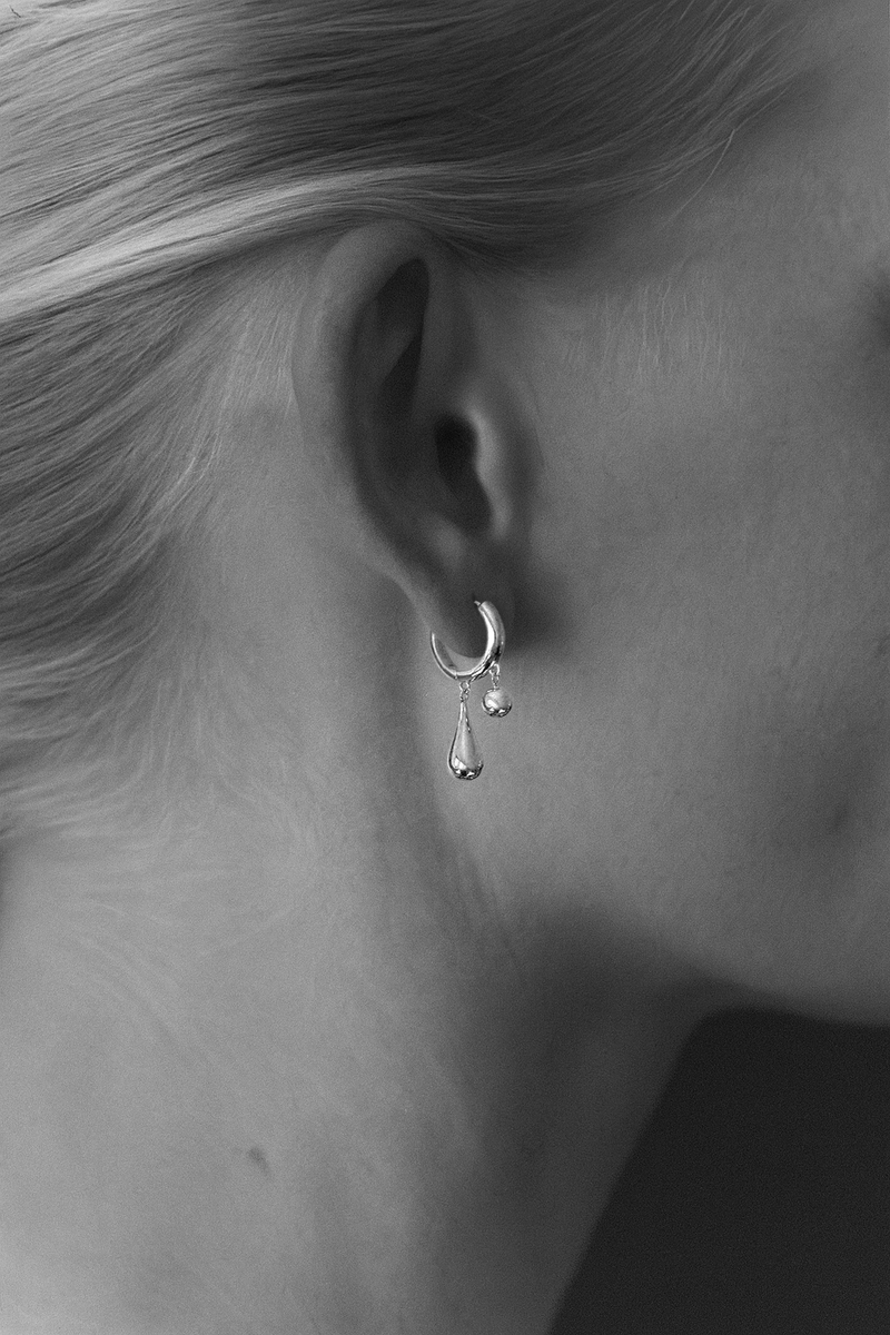 DEWDROP HOOPS (PRE-ORDER)
