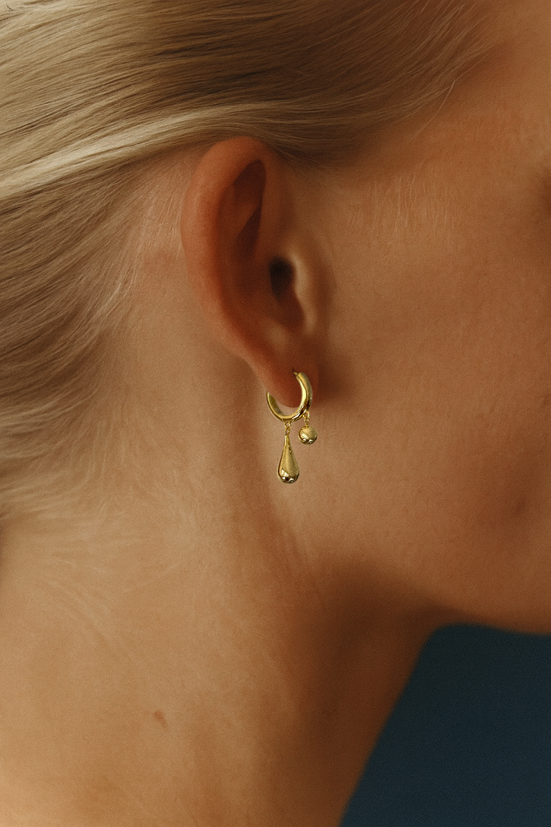 DEWDROP HOOPS