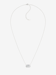 CLYDE 2CT OVAL NECKLACE