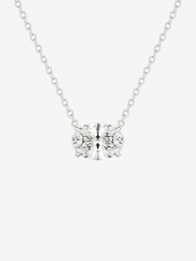CLYDE 2CT OVAL NECKLACE