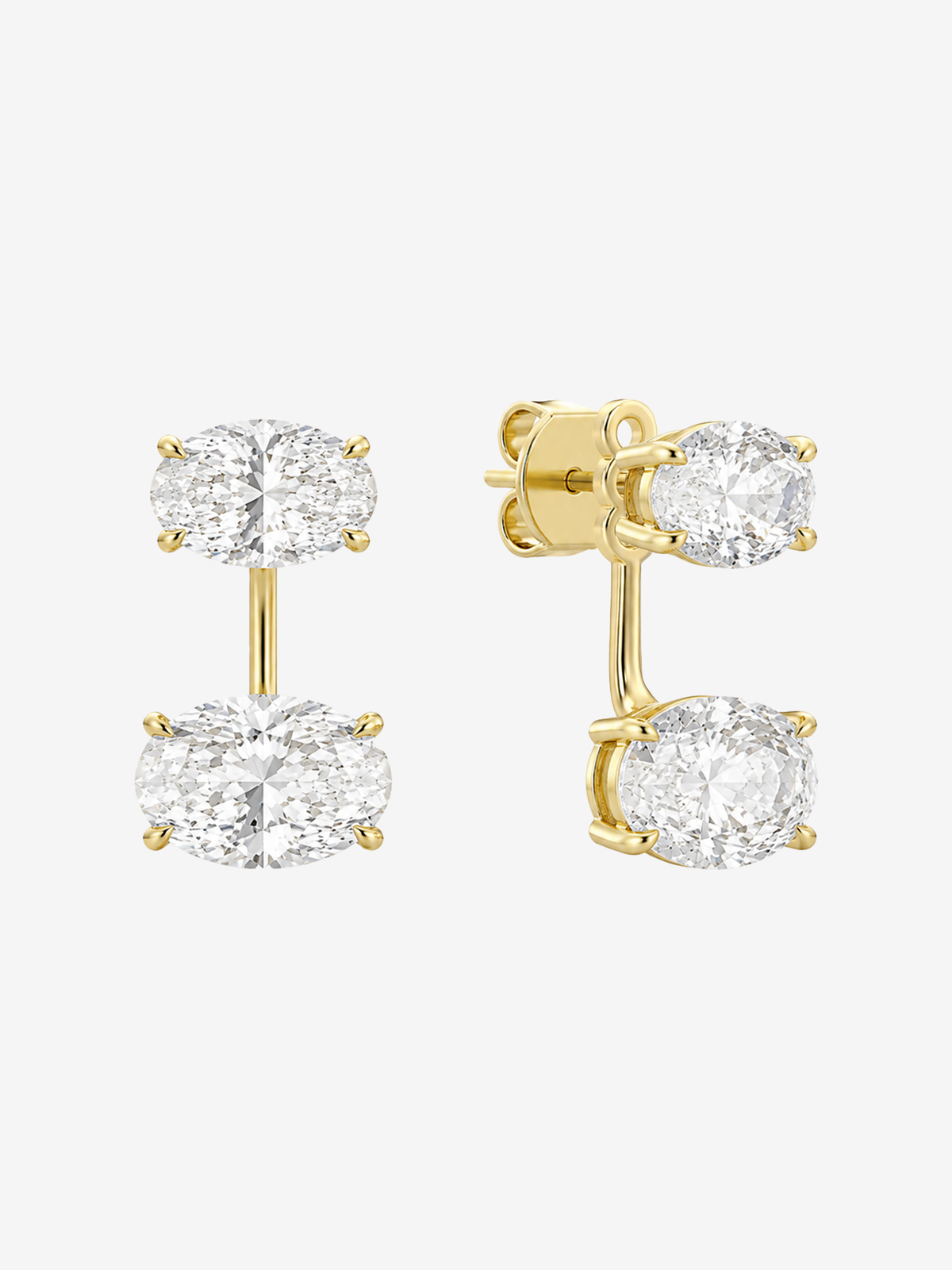 CHLOË OVAL EARRINGS