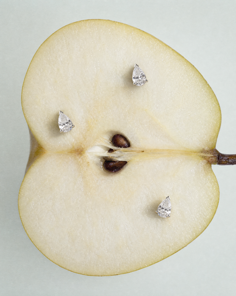 PALOMA STUDS • 1CT Pear