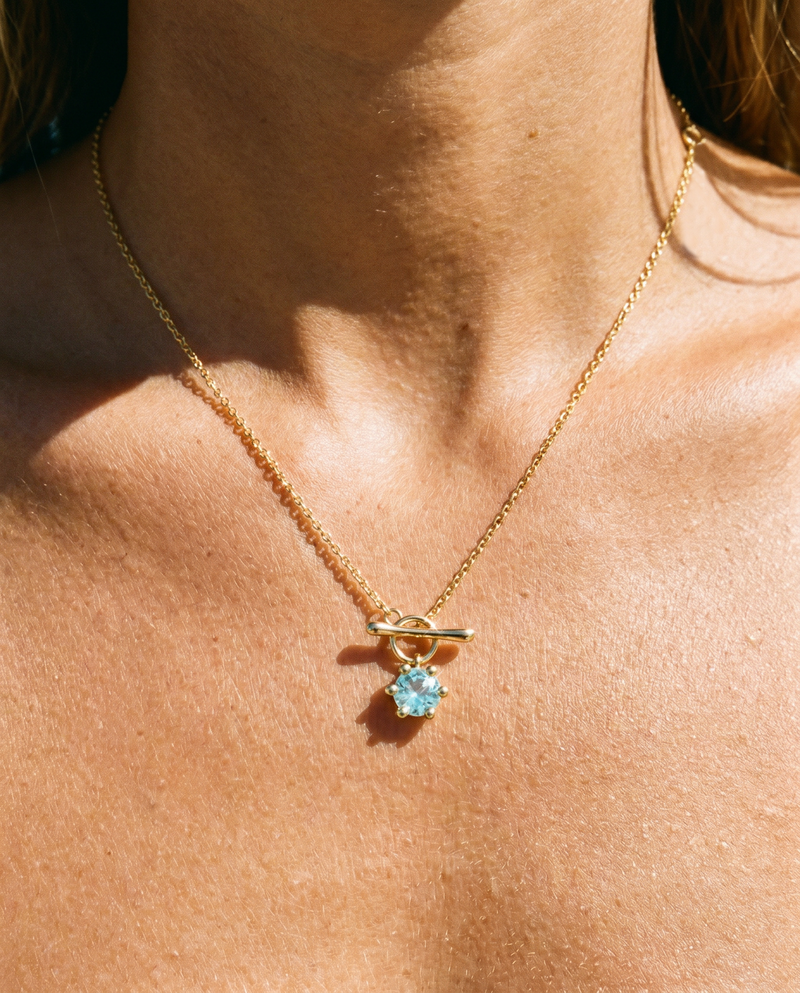 SODA NECKLACE • AQUAMARINE (COMING SOON)