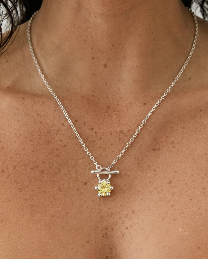 SODA NECKLACE • LEMON