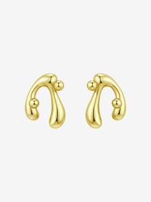 WISHBONE EARRINGS