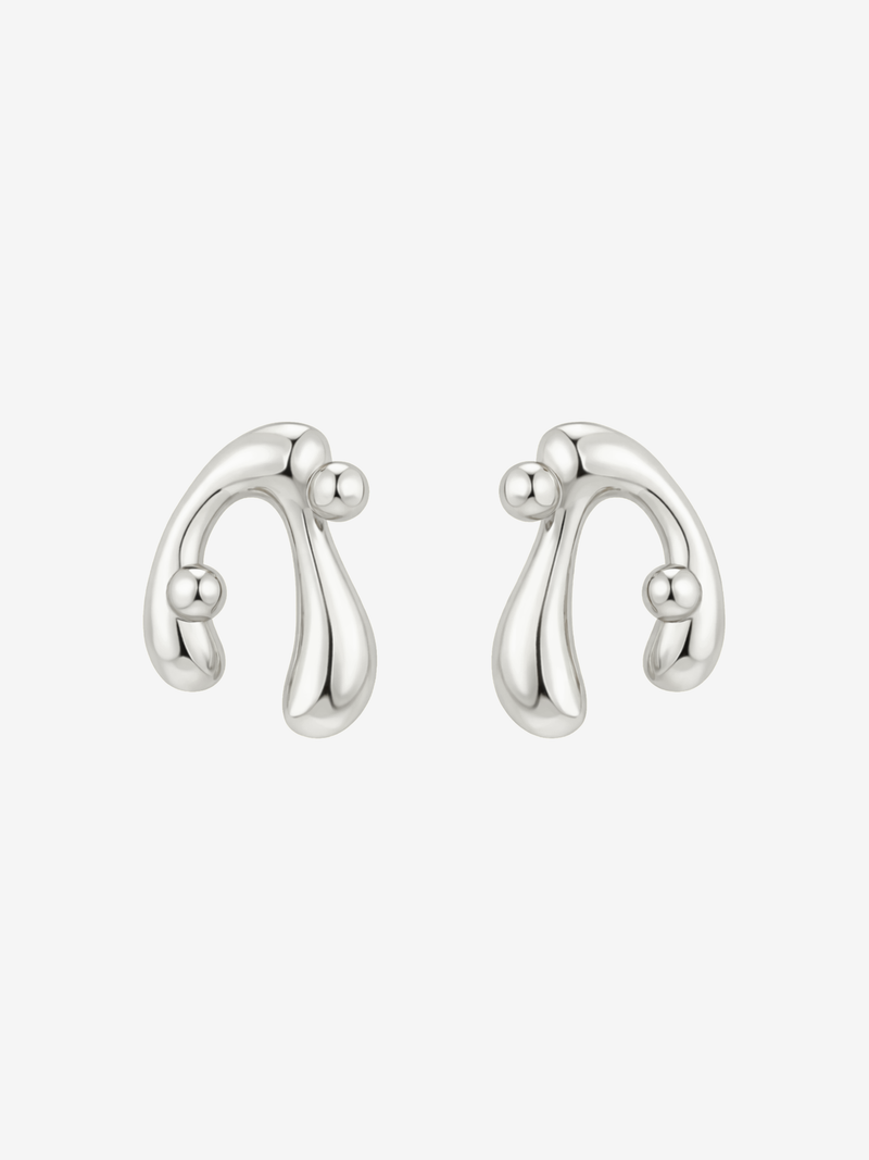 WISHBONE EARRINGS